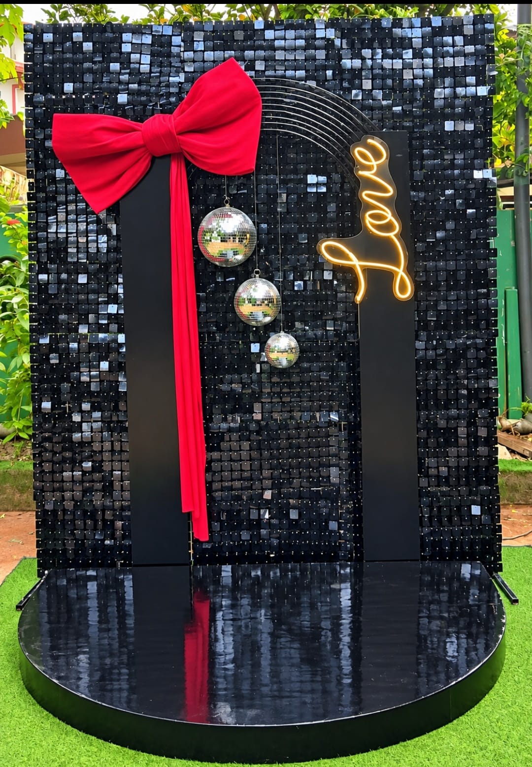 Bow Theme SetUp / Black / Red / Disco / Love