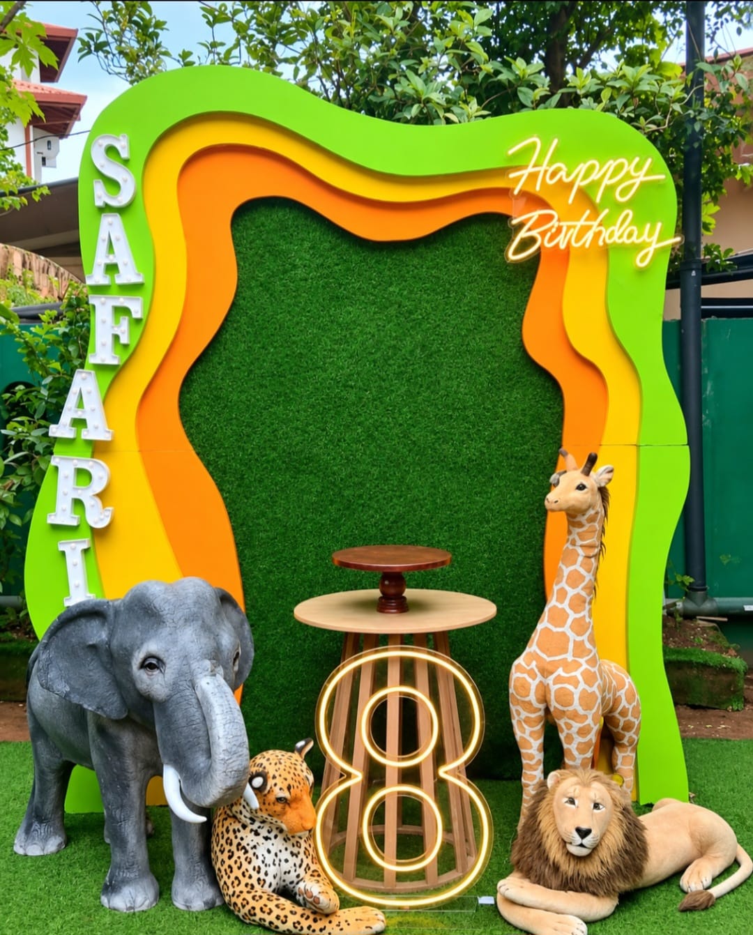 Animal Theme SetUp / Orange / Yellow / Green