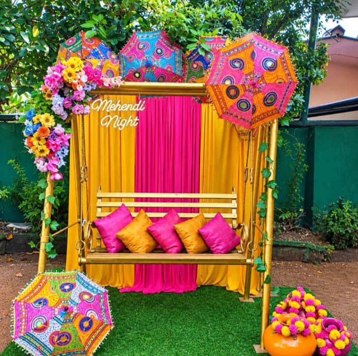 Mehendi SetUp / Magenta / Yellow / Marigold