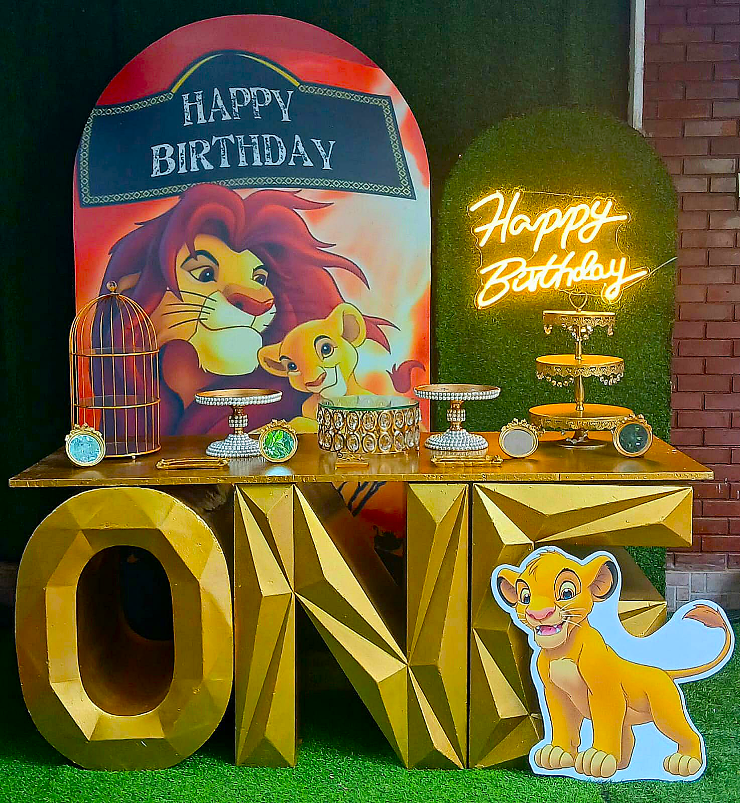 Lion King SetUp / Orange / Yellow / Green