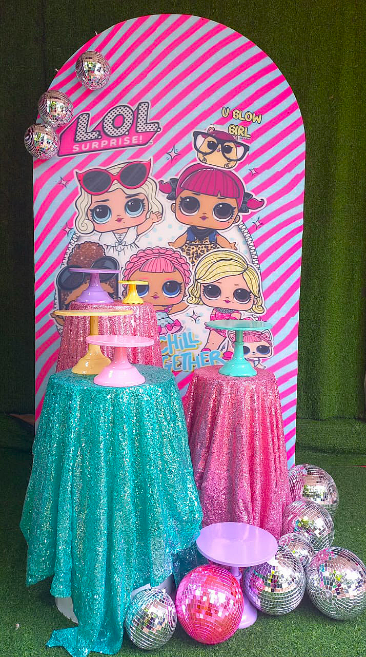 LOL Suprise SetUp / Pink / Teal / Shimmer / Disco / Silver