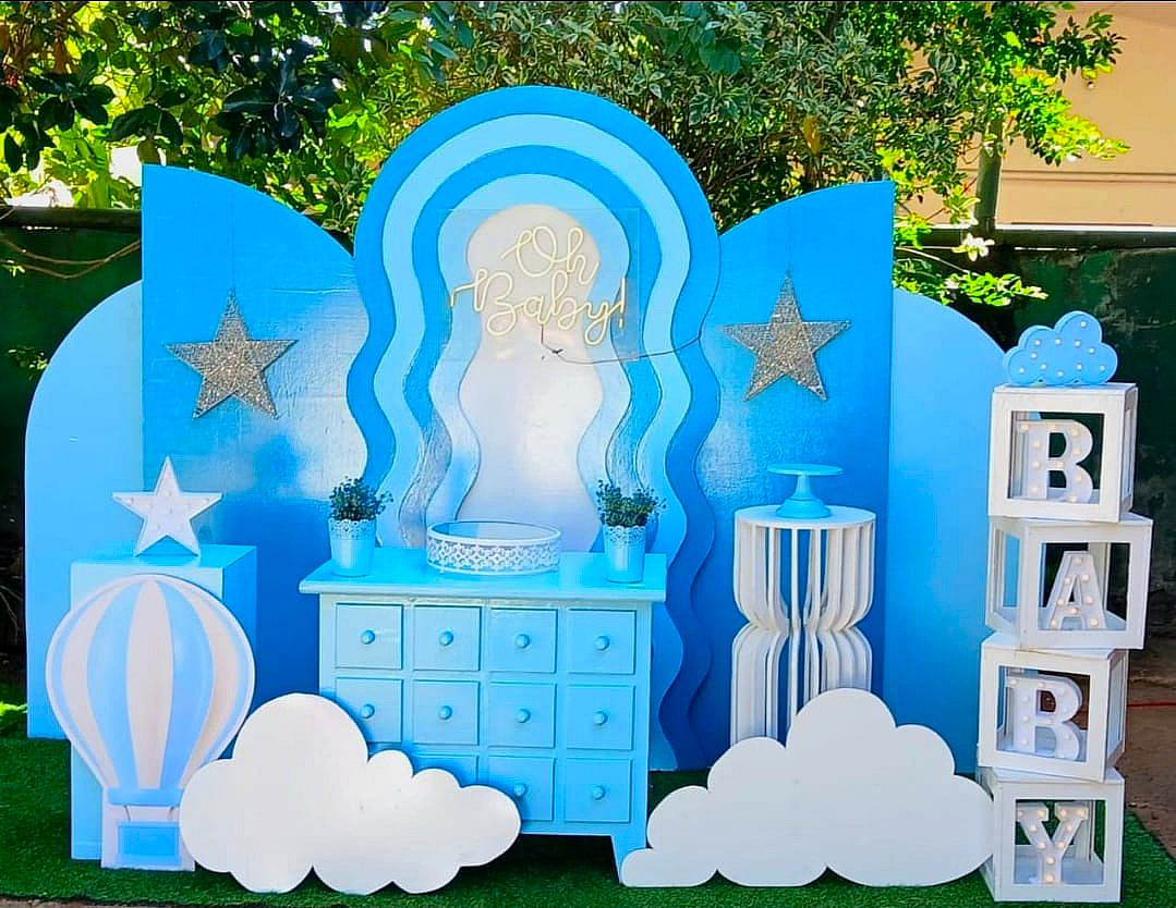 Oh Baby SetUp / Blue / White / Cloud