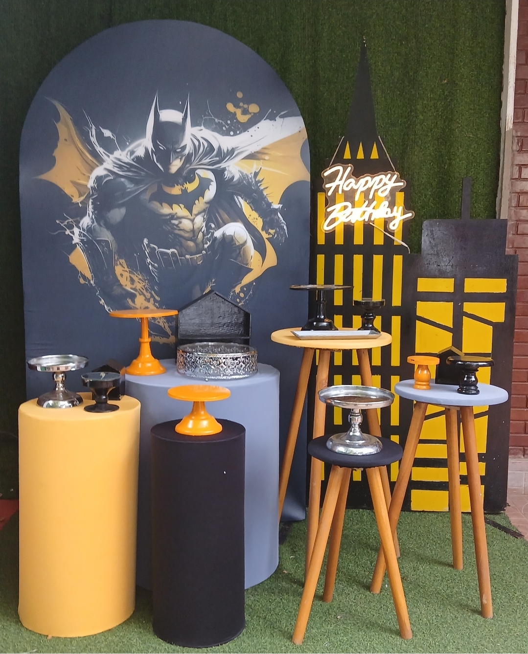 BatMan Theme SetUp / Black / Yellow / HBD