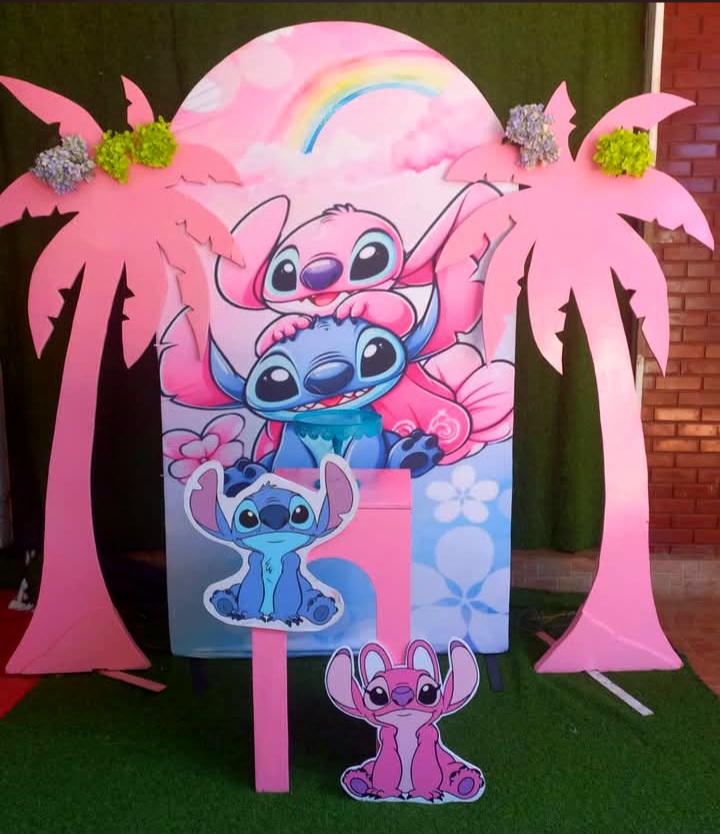 Stitch Theme SetUp / Pink / Blue / Green